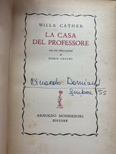 Carica l&#39;immagine nel visualizzatore di Gallery, LA CASA DEL PROFESSORE W. CATHER I ED. 1950 Y287
