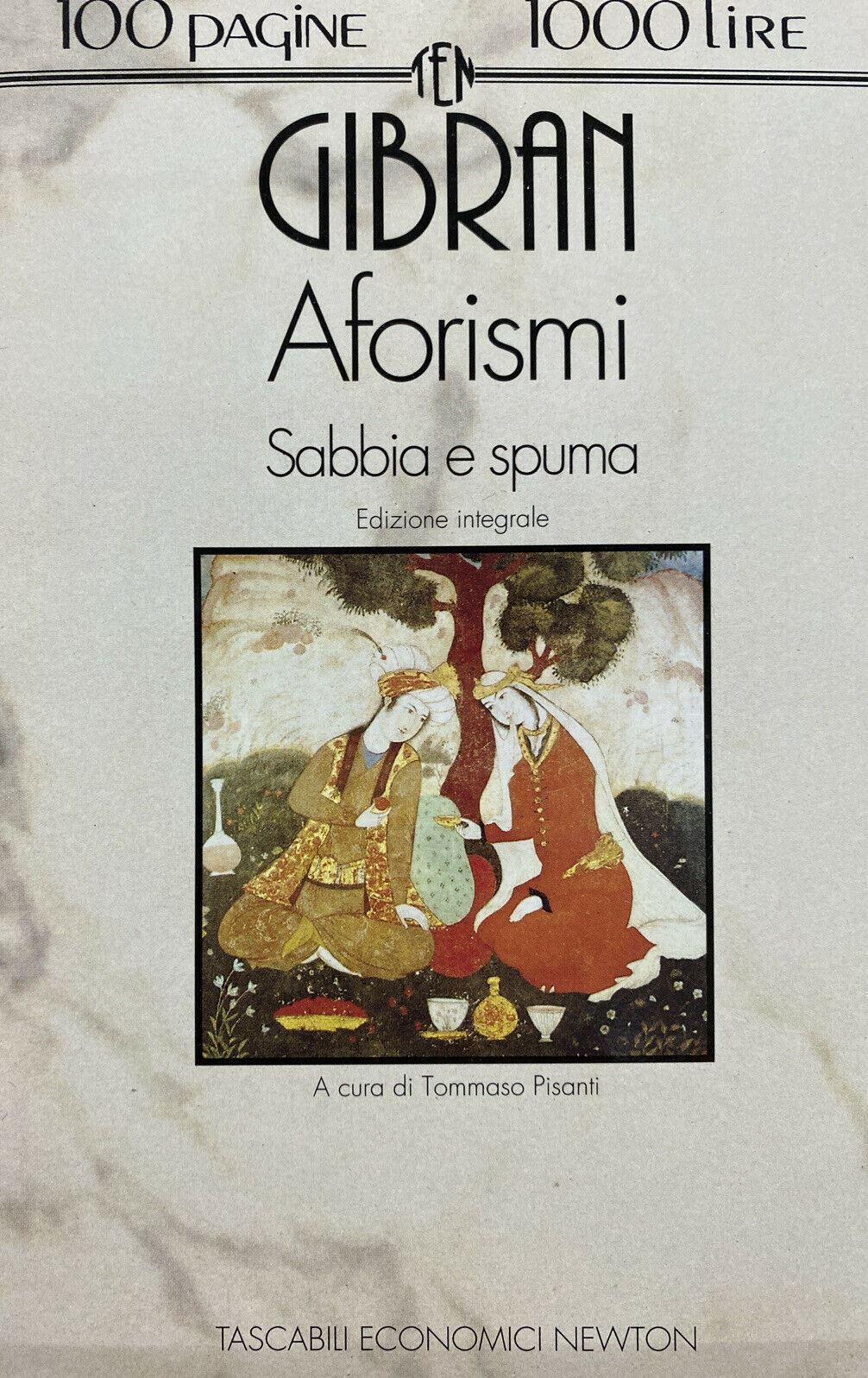 AFORISMI SABBIA E SPUMA GIBRAN  TEN Y305