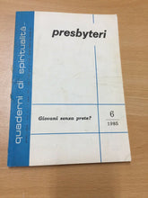 Carica l&#39;immagine nel visualizzatore di Gallery, PRESBYTERI GIOVANI SENZA PRETE?  AAB47
