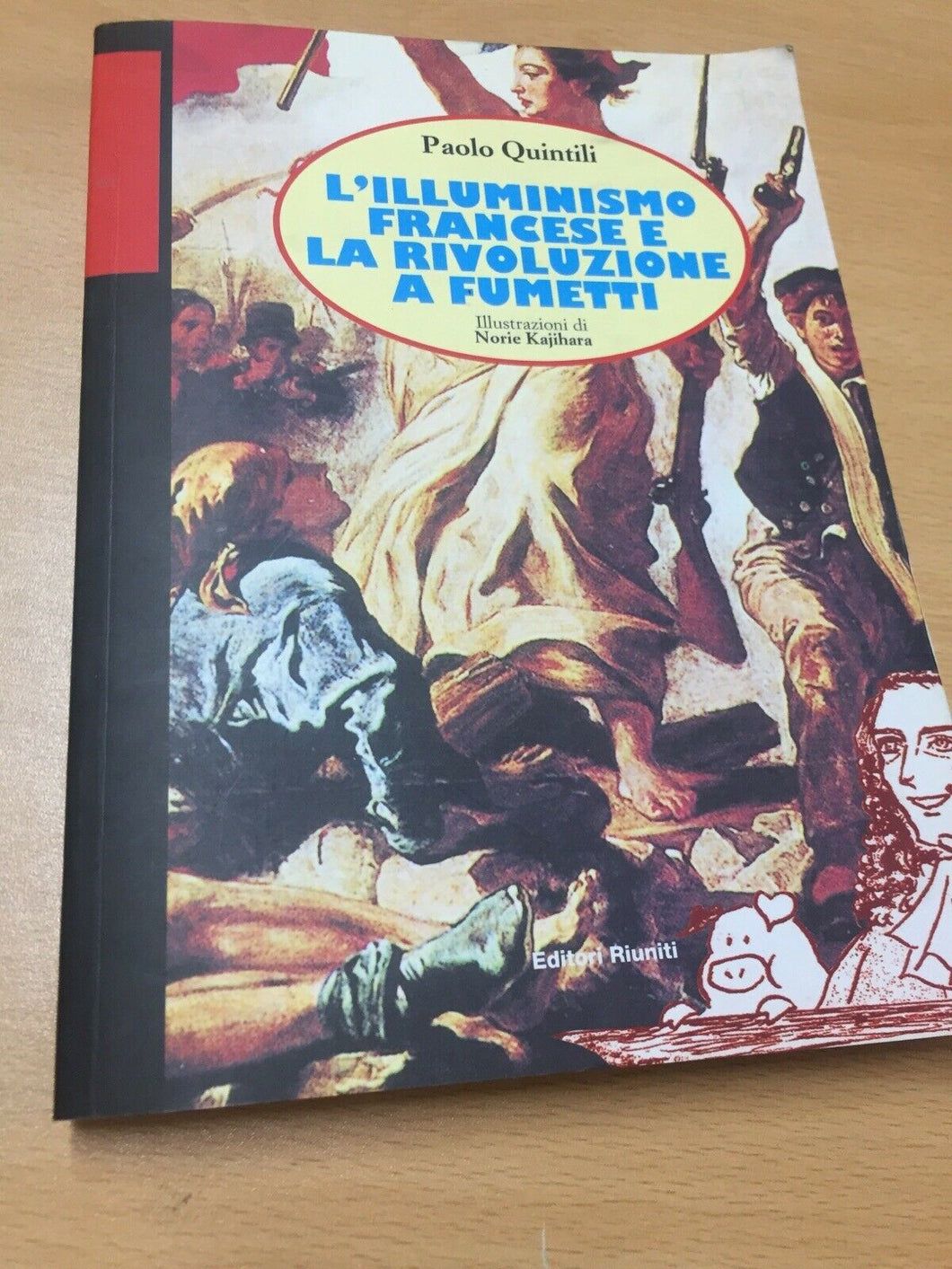 L’ILLUMINISMO FRANCESE E LA RIVOLUZIONR A FUMETTI PAOLO QUINTILI AB135