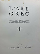 Carica l&#39;immagine nel visualizzatore di Gallery, L’ART GREC J. CHARBONNEAUX  B614
