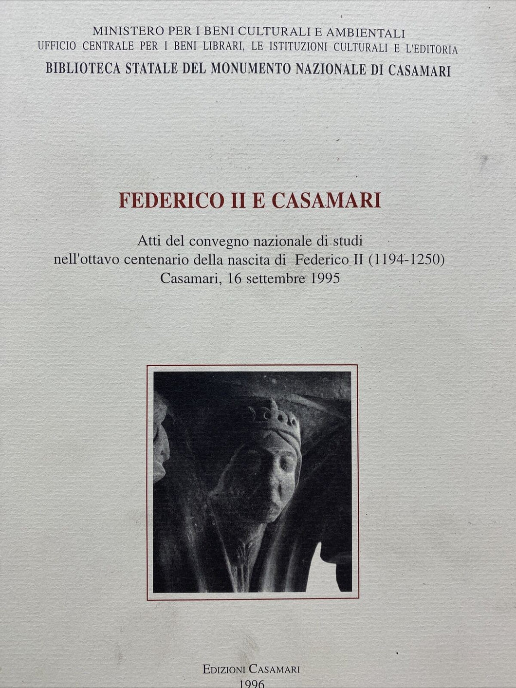FEDERICO II E CASAMARI ATTI DEL CONVEGNO B702