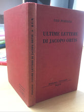 Carica l&#39;immagine nel visualizzatore di Gallery, ULTIME LETTERE DI JACOPO ORTIS UGO FOSCOLO AB263
