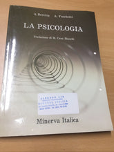 Carica l&#39;immagine nel visualizzatore di Gallery, LA PSICOLOGIA A. BERETTA A.FOSCHETTI COPIA SAGGIO COME IN FOTO AB274
