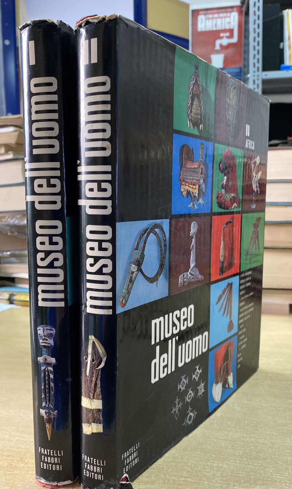 MUSEO DELL’UOMO AFRICA 2 VOLL. FABBRI EDITORI BA65