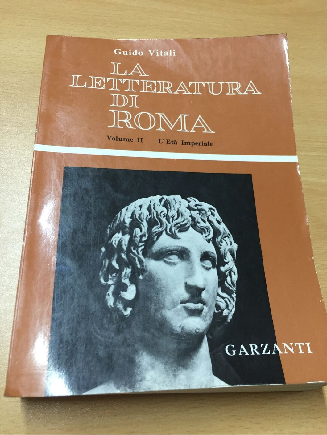 LA LETTERATURA DI ROMA VOLUME SECONDO GUIDO VITALI AB416
