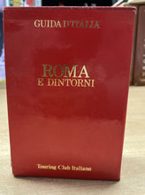 Carica l&#39;immagine nel visualizzatore di Gallery, GUIDA ROSSA TOURING ROMA E DINTORNI 1977 BA130
