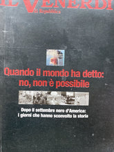 Carica l&#39;immagine nel visualizzatore di Gallery, IL VENERDÌ DI REPUBBLICA 21 SETTEMBRE 2001  TORRI GEMELLE BA170
