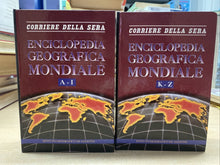 Carica l&#39;immagine nel visualizzatore di Gallery, ENCICLOPEDIA GEOGRAFICA MONDIALE CORRIERE DELLA SERA 2 VOLL. BA186
