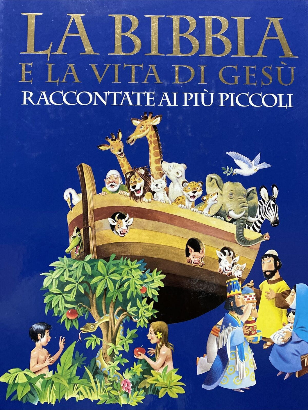 LA BIBBIA E LA VITA DI GESÙ RACCONTATA AI PIÙ PICCOLI TONY WOLF BA252