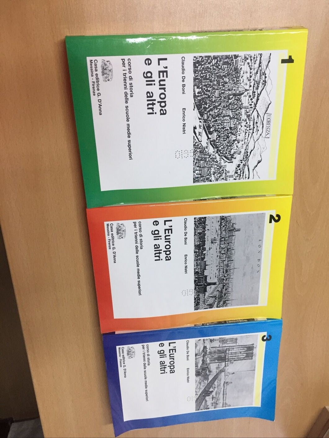 L’EUROPA E GLI ALTRI DAL PRIMO AL TERZO VOLUME COPIA SAGGIO COME IN FOTO AB531