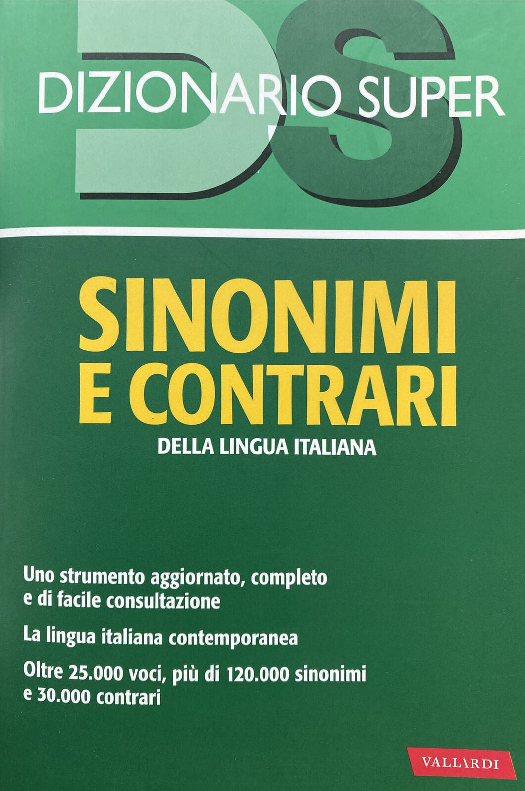 DIZIONARIO SINONIMI E CONTRARI VALLARDI BA365