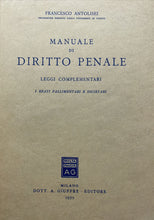 Carica l&#39;immagine nel visualizzatore di Gallery, MANUALE DI DIRITTO PENALE I REATI FALLIMENTARI E SOCIETARI F. ANTOLISEI BA367
