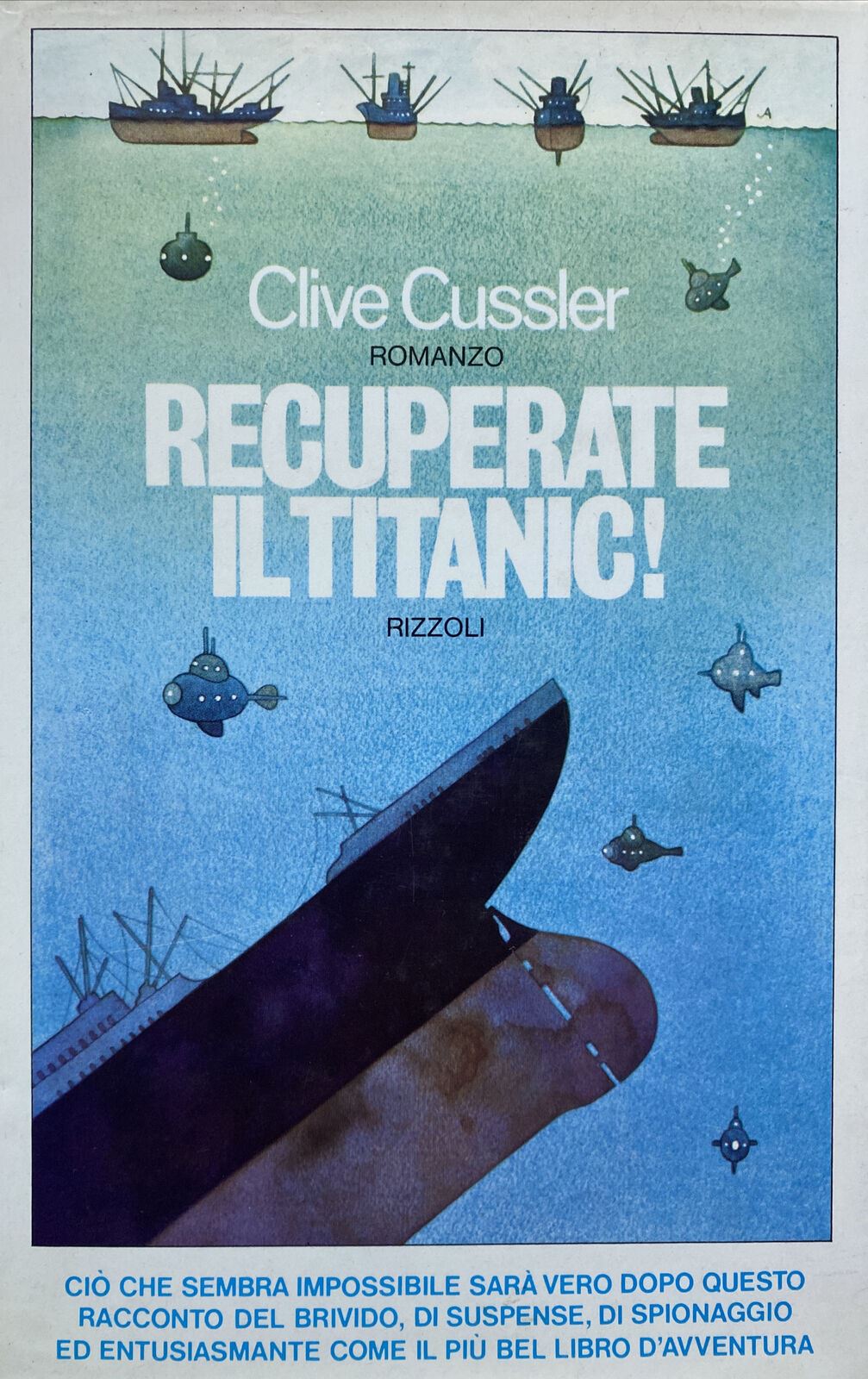 RECUPERATE IL TITANIC C. CUSSLER I ED. 1977 BA396