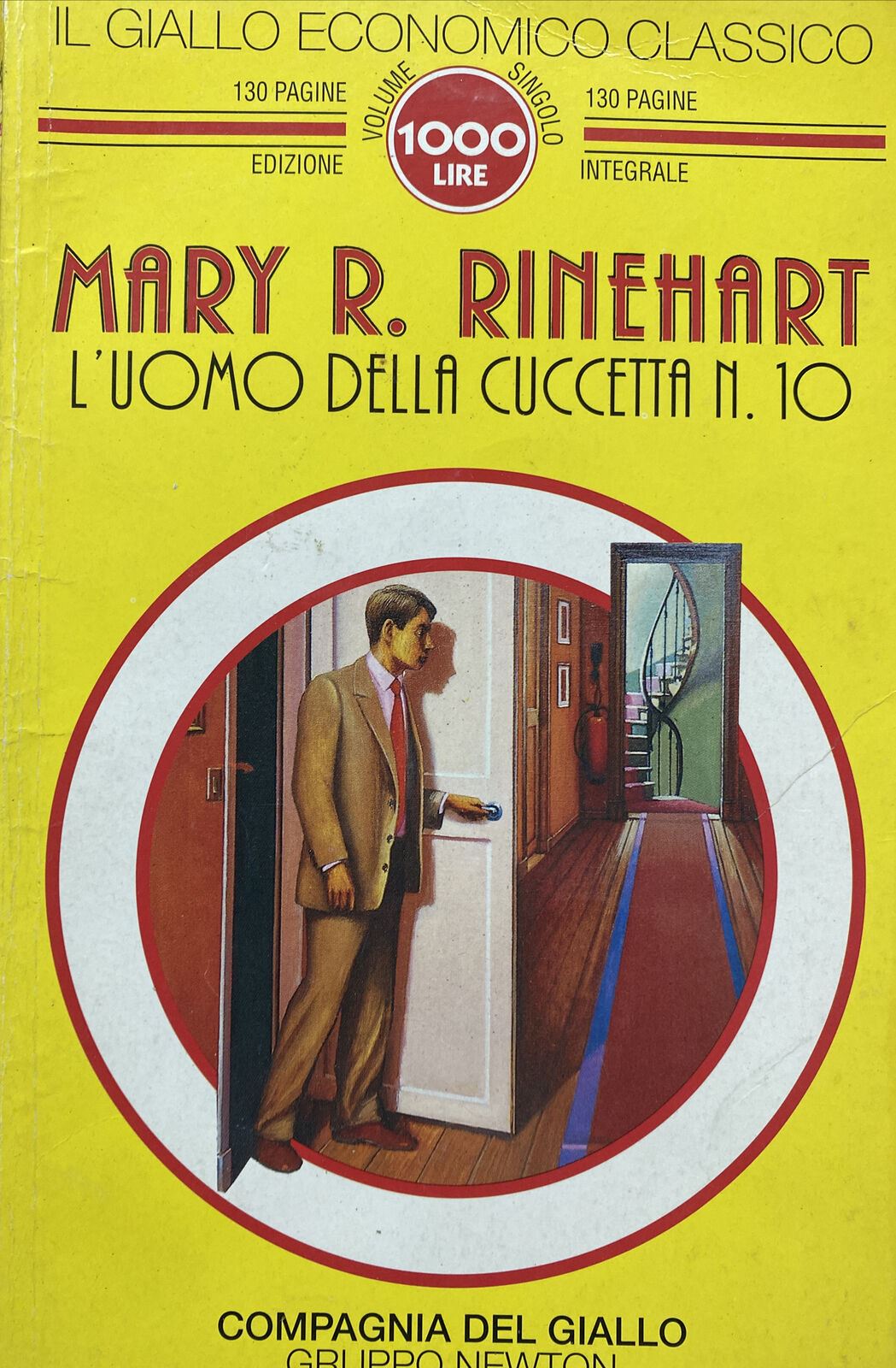 L’UOMO DELLA CUCCETTA N.10 M. R. RINEHART BA463