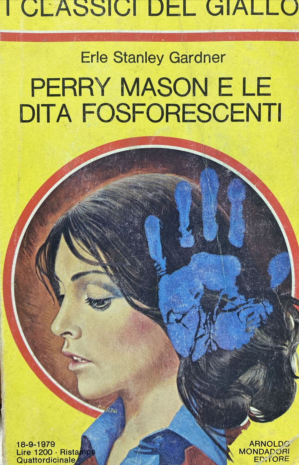 PERRY MASON E LE DITA FOSFORESCENTI E. S. GARDNER BA466