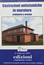 Carica l&#39;immagine nel visualizzatore di Gallery, COSTRUZIONI ANTISISMICHE IN MURATURA ORDINARIA E ARMATA M. BOSCOLO BIELO BB19
