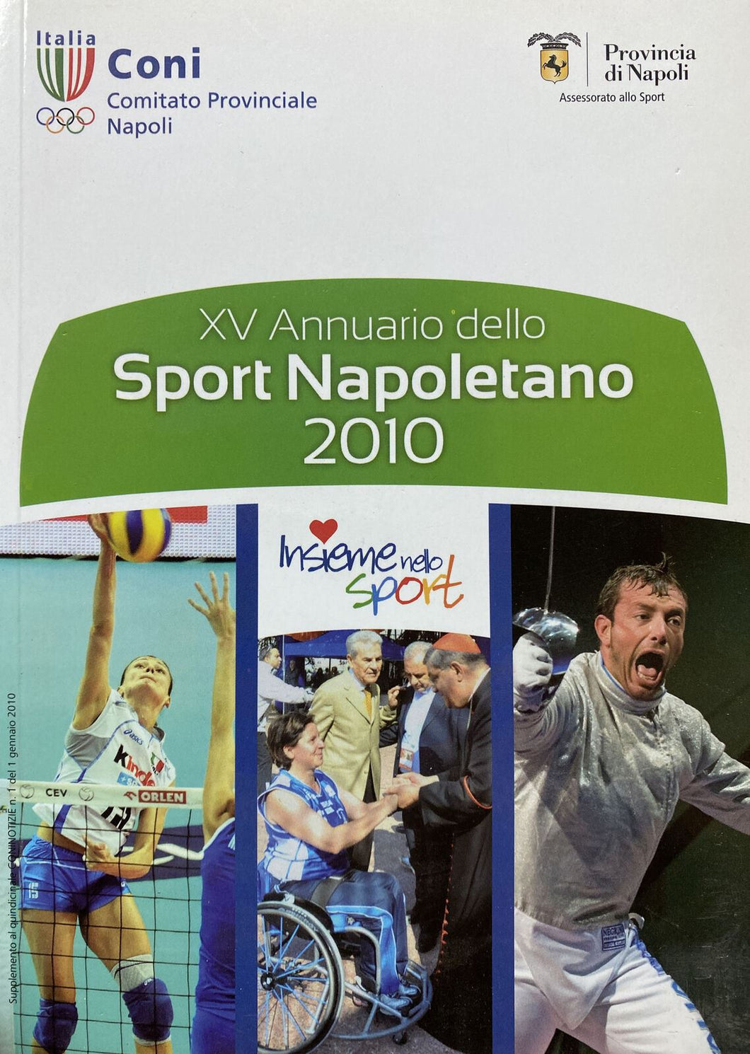 XV ANNUARIO DELLO SPORT NAPOLETANO 2010 BB55