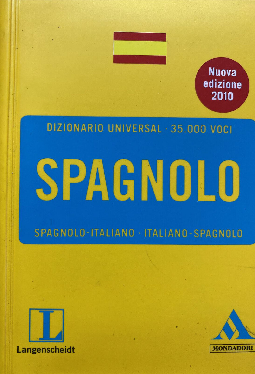 SPAGNOLO DIZIONARIO POCKET MONDADORI  BB96