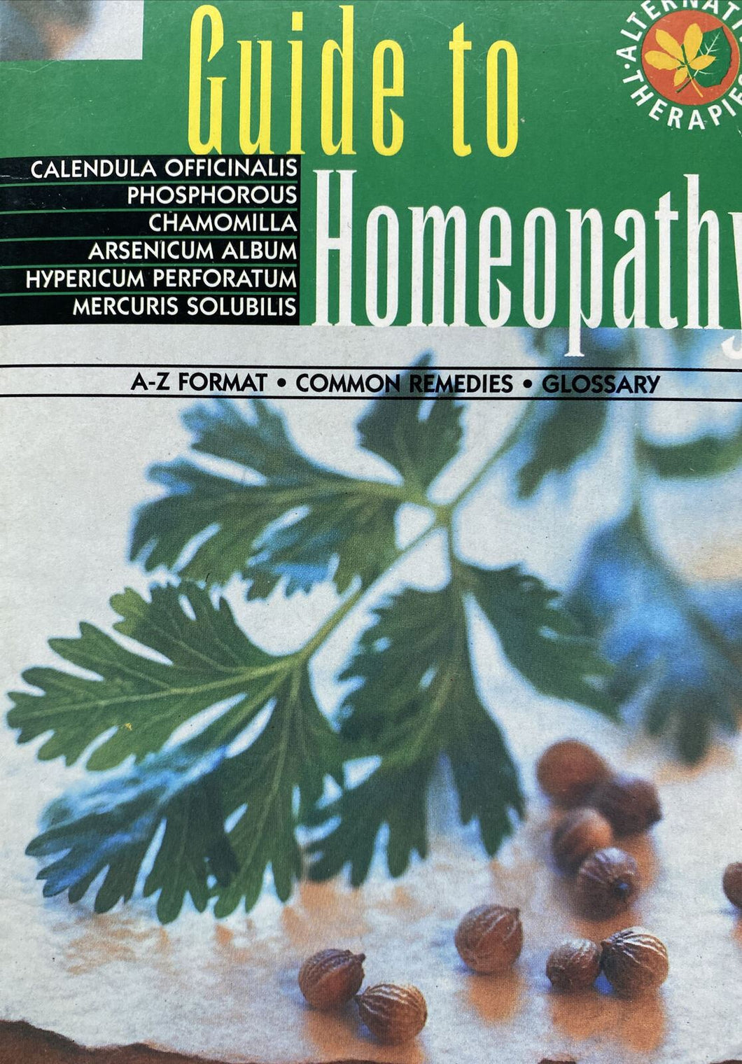 GUIDE TO HOMEOPATHY BB102