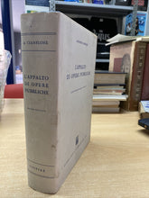 Carica l&#39;immagine nel visualizzatore di Gallery, L’APPALTO DI OPERE PUBBLICHE A. CIANFLONE GIUFFRÈ 1976 BB105
