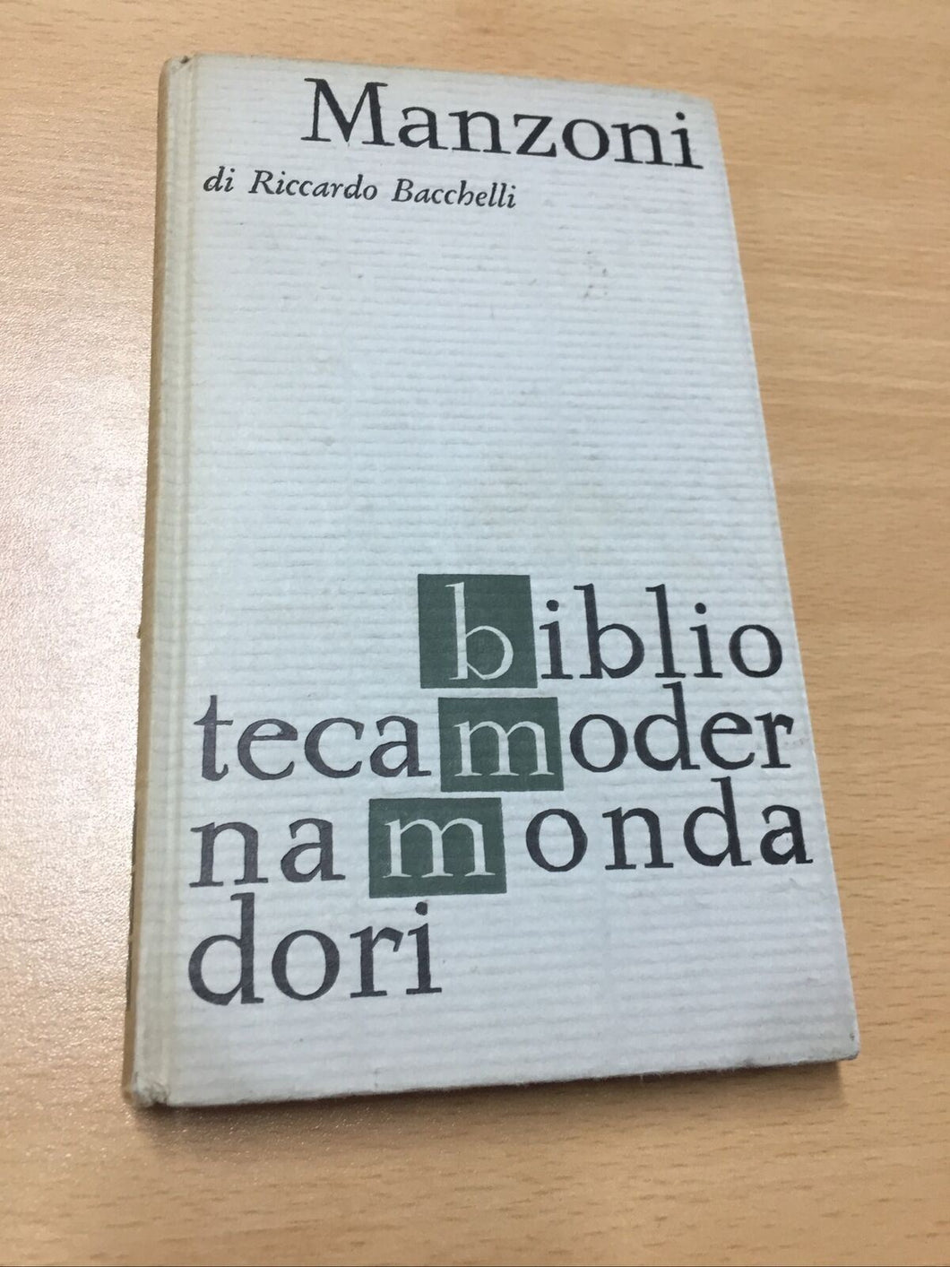 MANZONI DI RICCARDO BACCHELLI AB650
