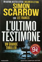 Carica l&#39;immagine nel visualizzatore di Gallery, L’ULTIMO TESTIMONE S. SCARROW BB200
