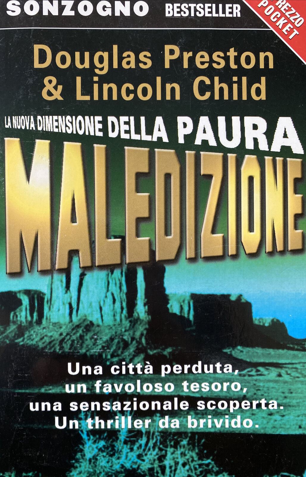MALEDIZIONE D. PRESTON L. CHILD  BB221