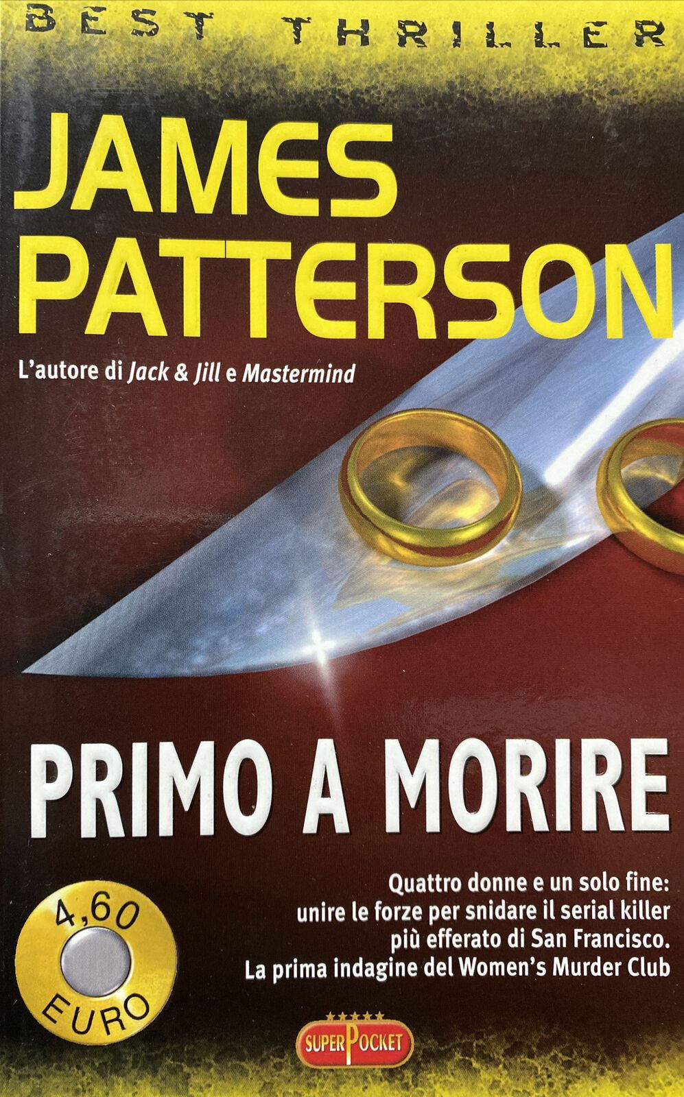 PRIMO A MORIRE J. PATTERSON BB237