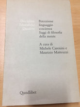 Carica l&#39;immagine nel visualizzatore di Gallery, DISCIPLINE FILOSOFICHE QUADERNI MICHELE CARENINI E MAURIZIO MATTEUZZI AE394
