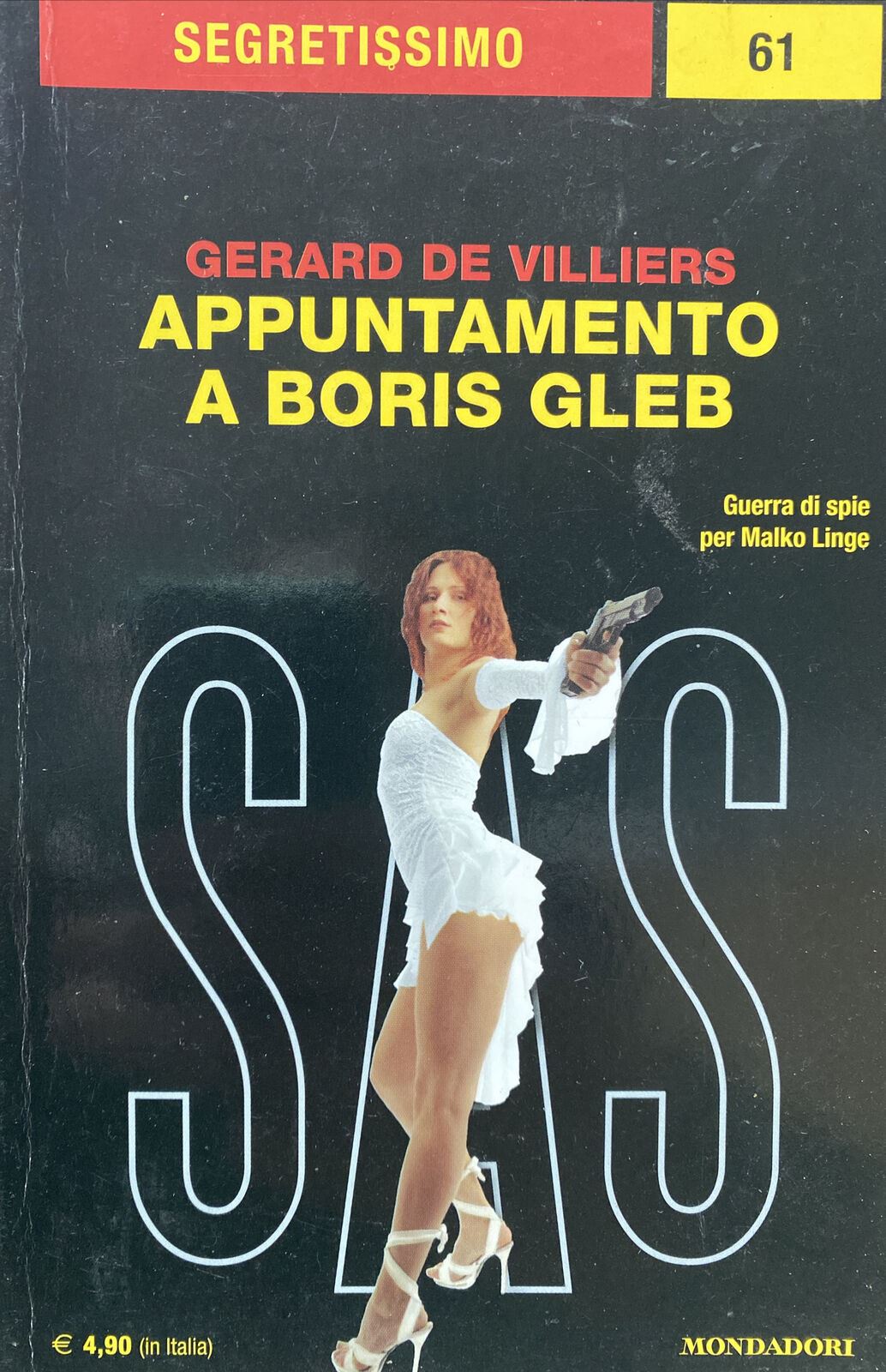 SEGRETISSIMO SAS 61 APPUNTAMENTO A BORIS GLEB  G. DE VILLIERS BB315