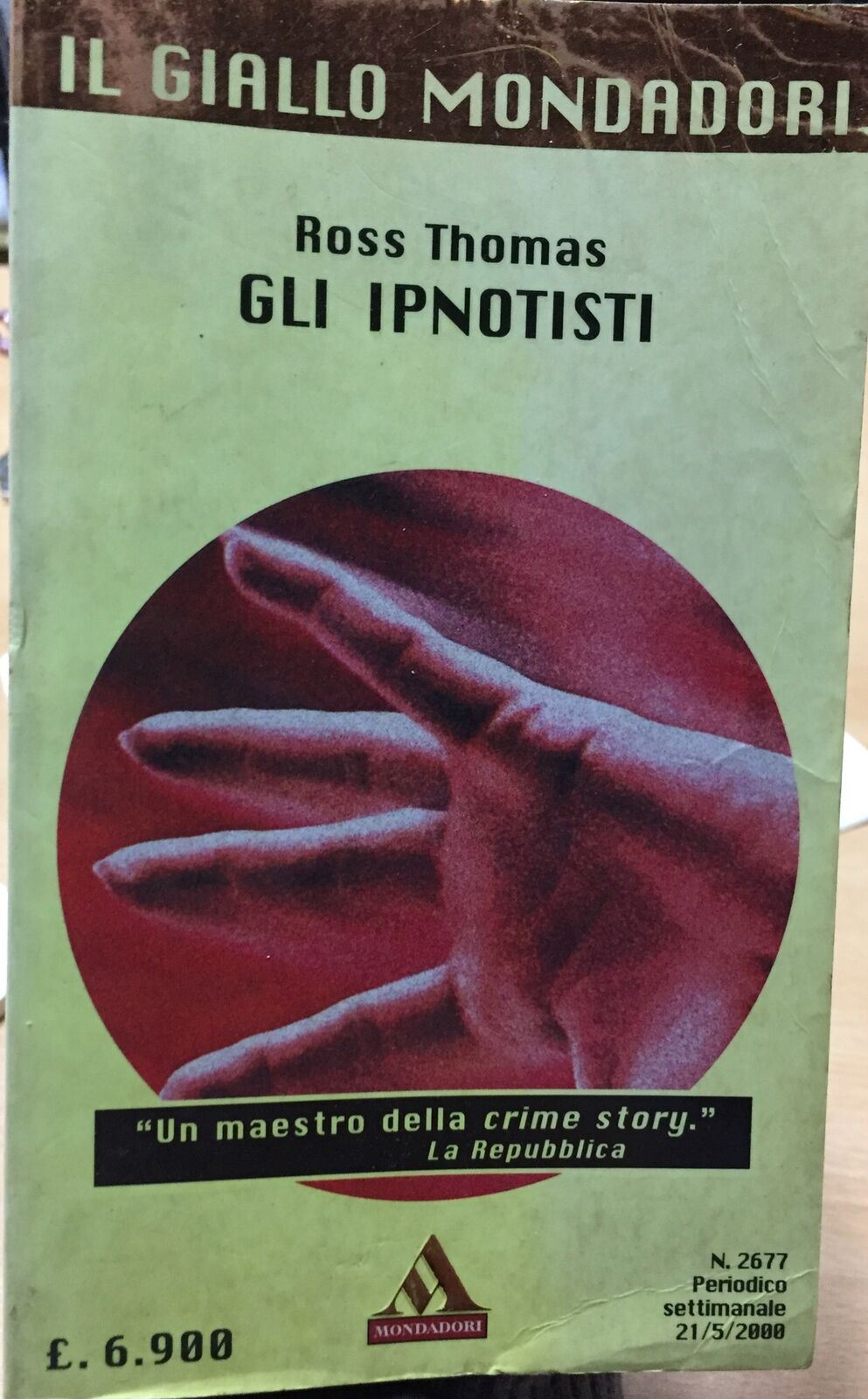 GLI IPNOTISTI ROSS THOMAS AE420