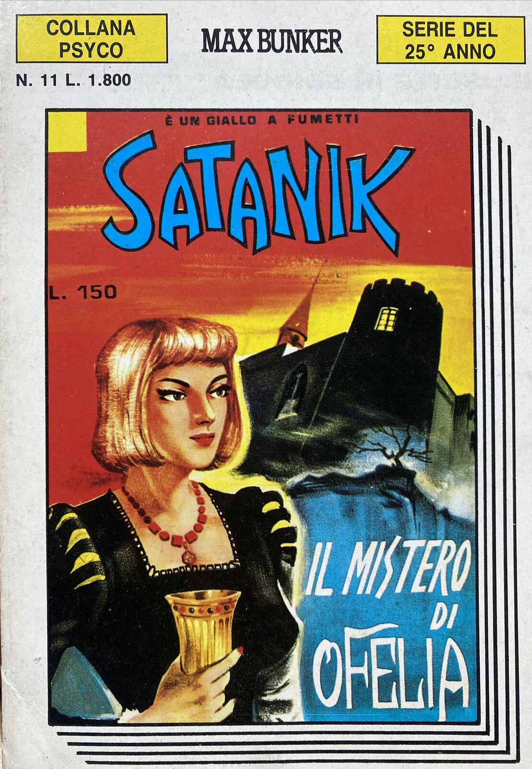SATANIK 11 SERIE DEL 25’ MAX BUNKER BB312