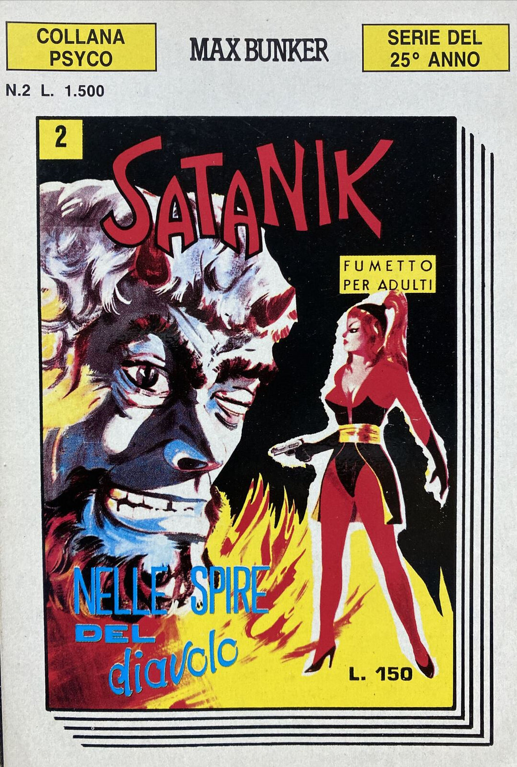 SATANIK 2 SERIE DEL 25’ MAX BUNKER BB319
