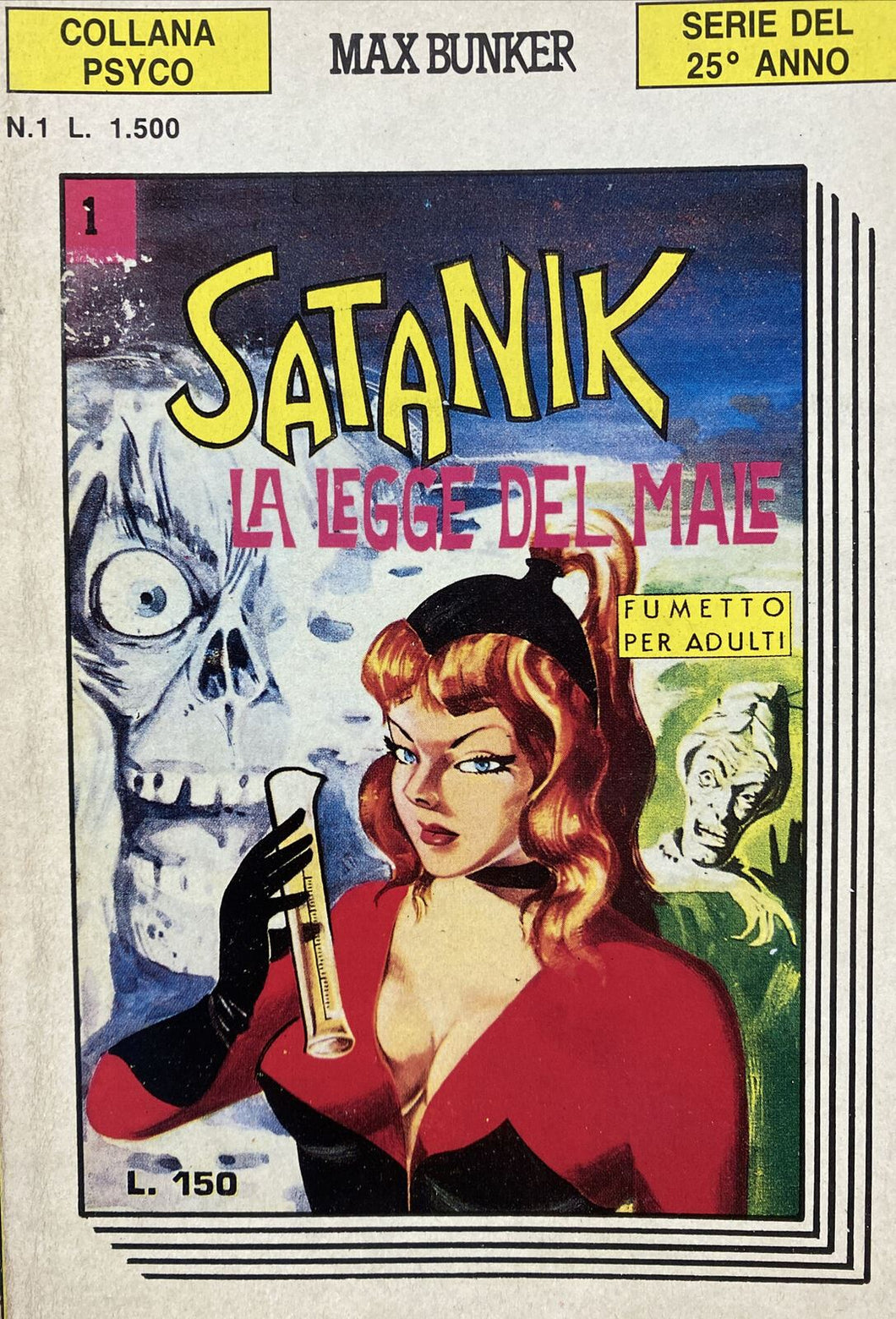 SATANIK 1 SERIE DEL 25’ MAX BUNKER BB320