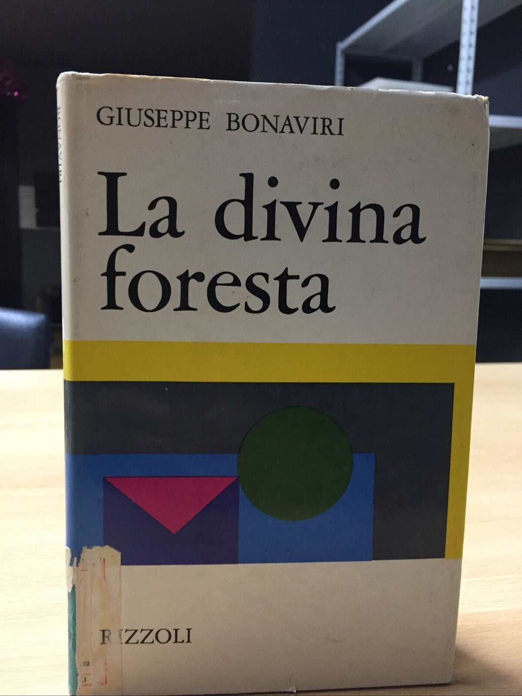 LA DIVINA FORESTA GIUSEPPE BONAVIRI AE496