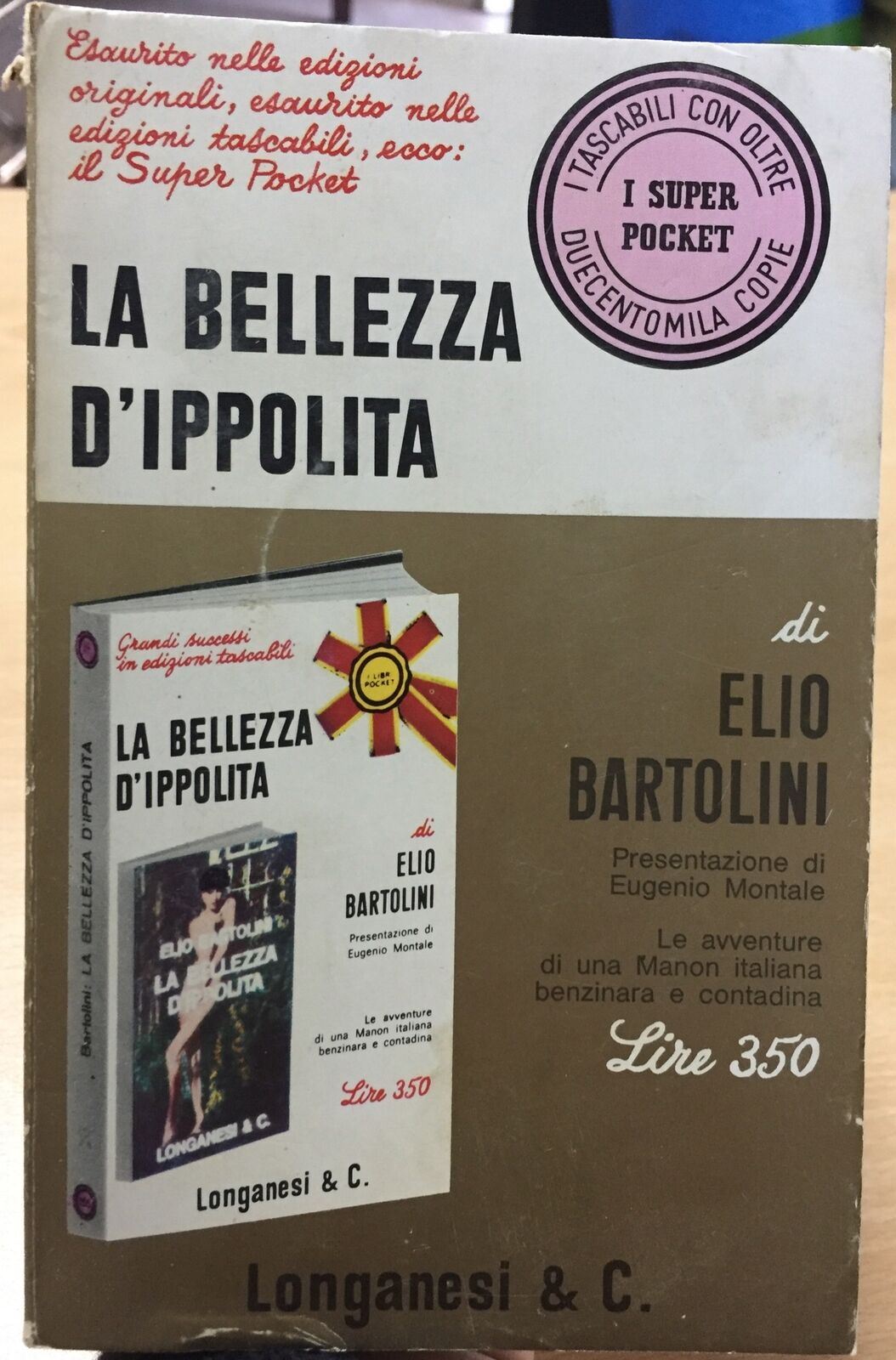 LA BELLEZZA D’IPPOLITA ELIO BARTOLINI AE525