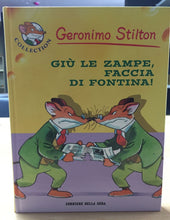 Carica l&#39;immagine nel visualizzatore di Gallery, GERONIMO STILTON GIÙ LE ZAMPE,FACCIA DI FONTINA!  AC24
