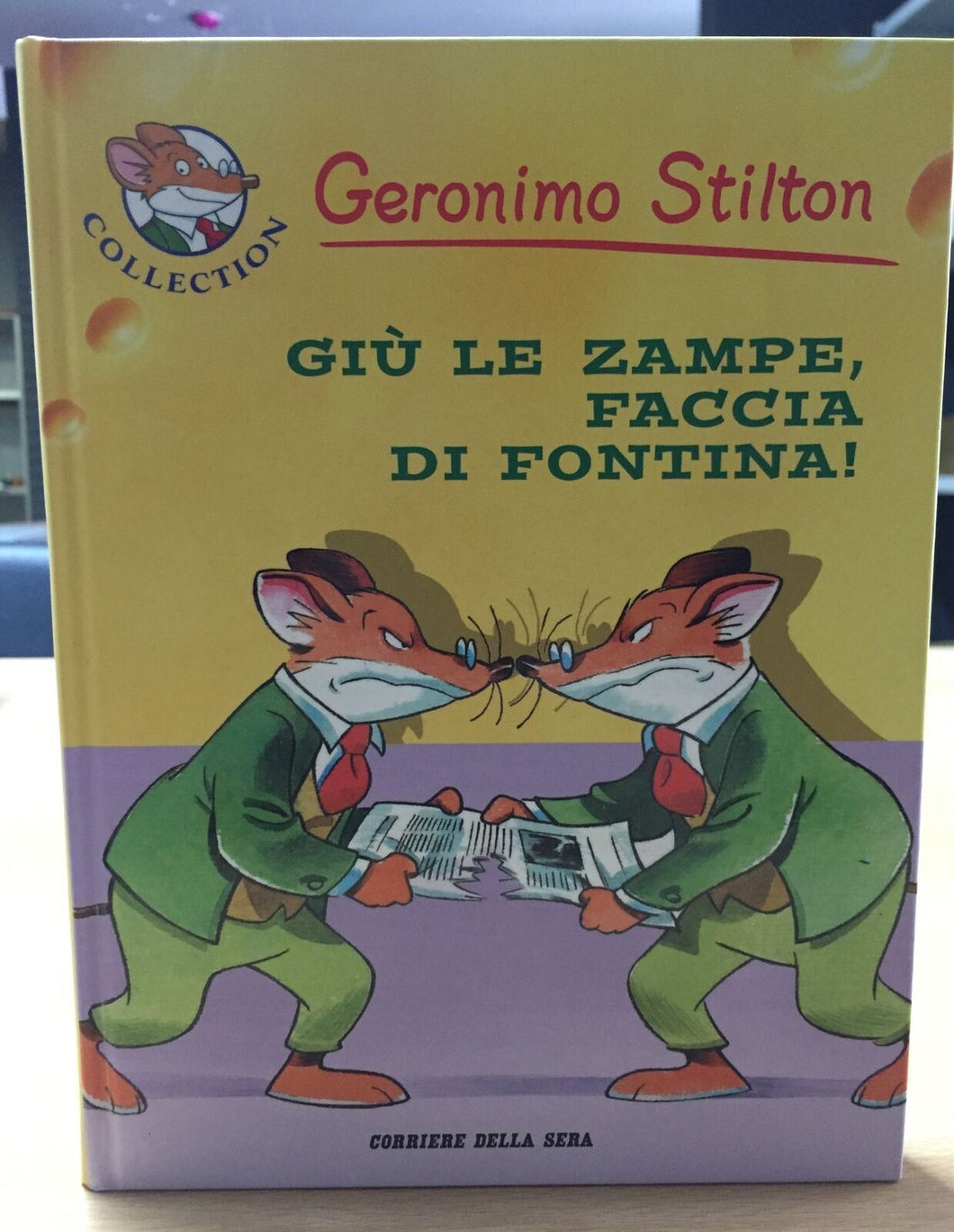 GERONIMO STILTON GIÙ LE ZAMPE,FACCIA DI FONTINA!  AC24