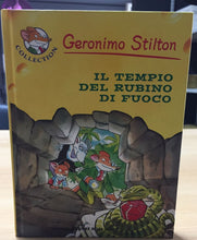 Carica l&#39;immagine nel visualizzatore di Gallery, GERONIMO STILTON IL TEMPIO DEL RUBINO DI FUOCO  AC26
