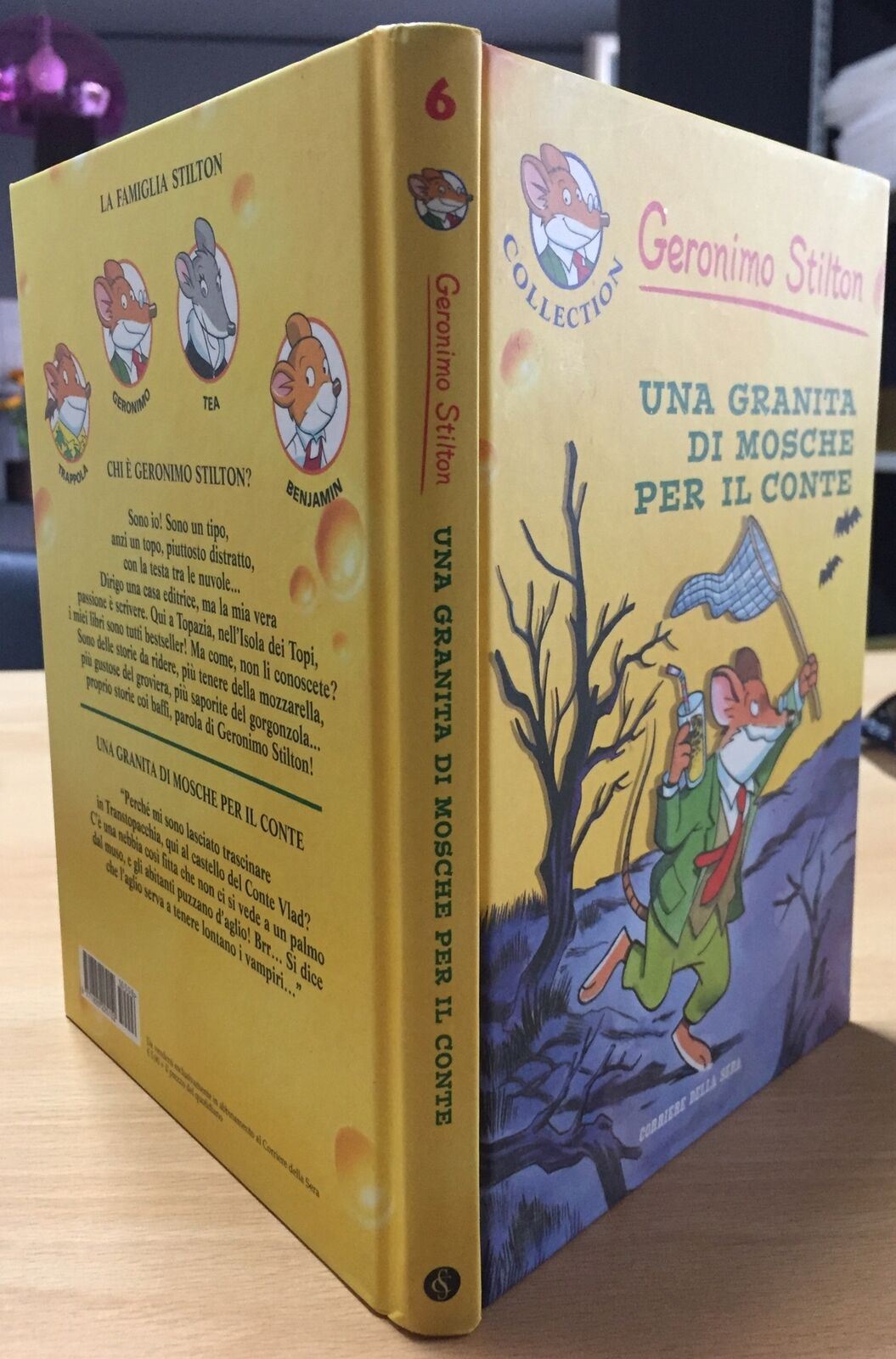 Una granita di mosche per il conte - Geronimo Stilton - Libro