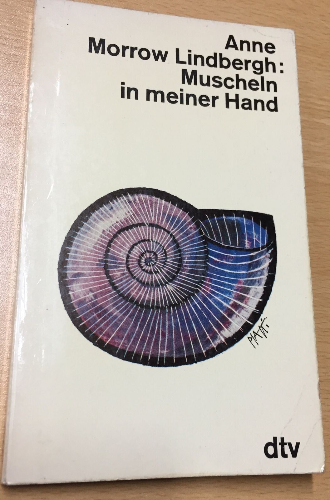 MUSCHELN IN MEINER HAND ANNE MORROW LINDBERGH  AC50