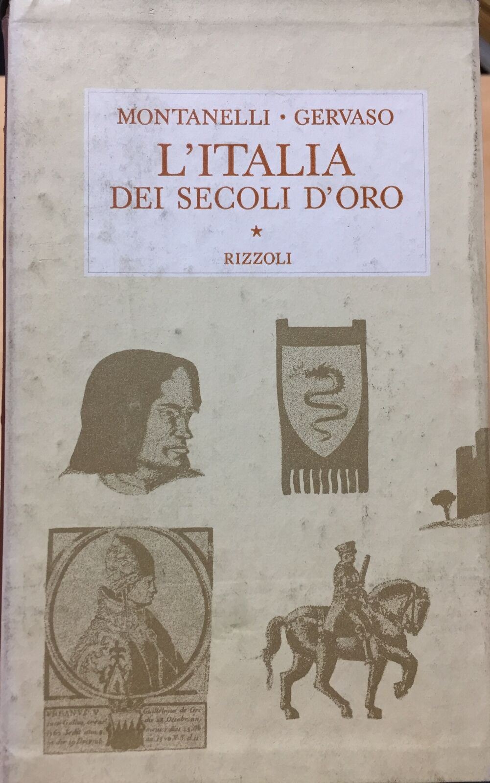 L’ITALIA DEI SECOLI D’ORO MONTANELLI GERVASO  AC116
