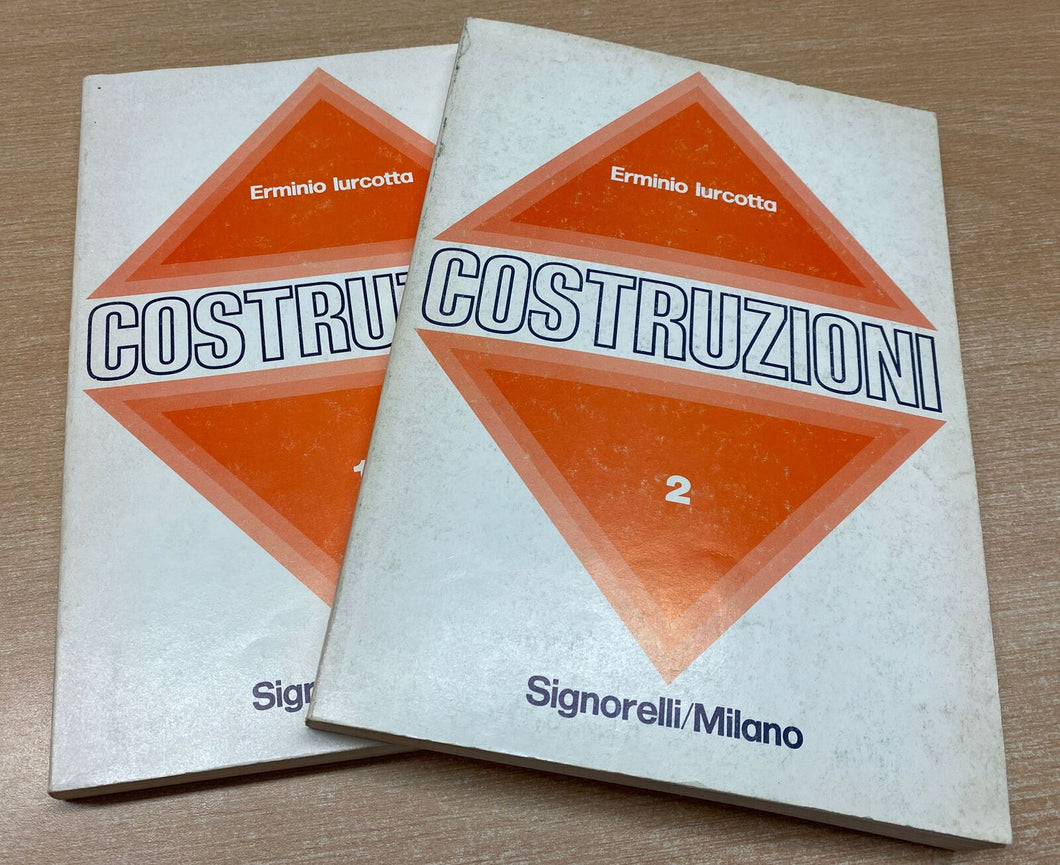 COSTRUZIONI VOLL. I e II E. LURCOTTA BB366