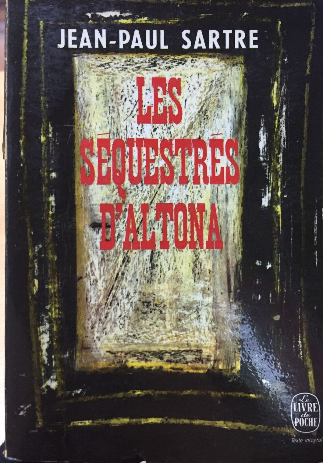 LES SÉQUESTRÉS D’ALTONA Jean Paul Sartre AC131