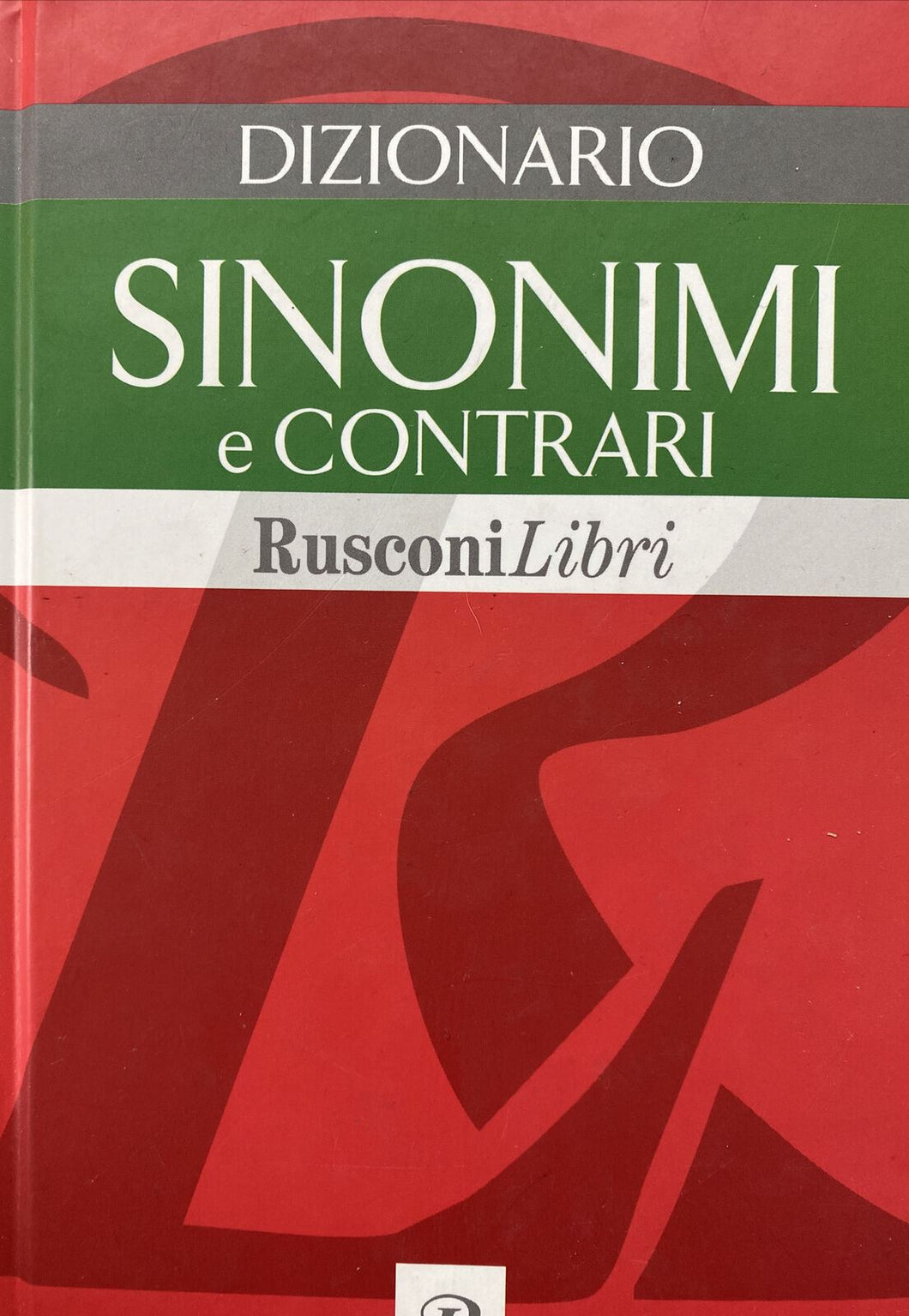 DIZIONARIO SINONIMI E CONTRARI RUSCONI BB387