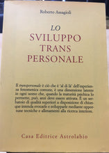 Carica l&#39;immagine nel visualizzatore di Gallery, LO SVILUPPO TRANS PERSONALE ROBERTO ASSAGIOLI AC172
