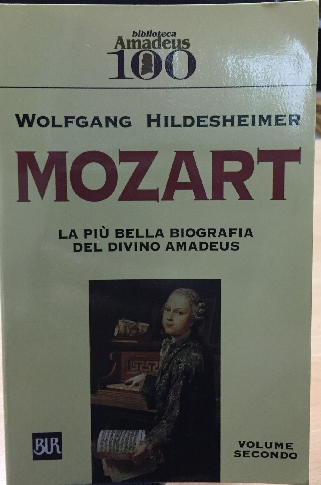 WOLFGANG HILDESHEIMER MOZART VOLUME SECONDO AC212