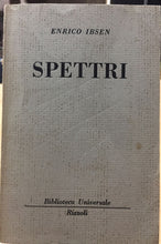 Carica l&#39;immagine nel visualizzatore di Gallery, SPETTRI di ENRICO IBSEN AC236
