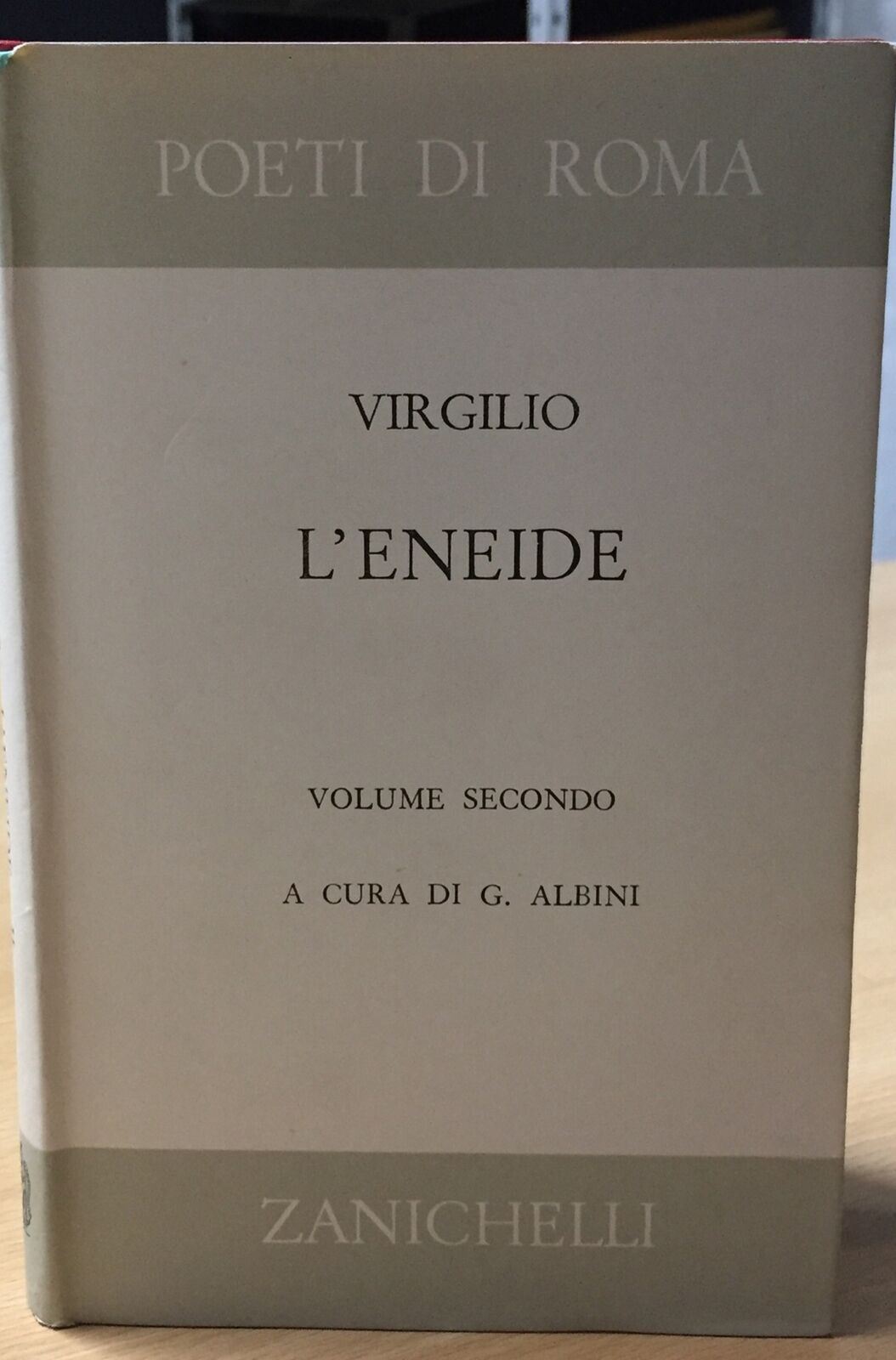 L’ENEIDE VOLUME SECONDO DI VIRGILIO AC252